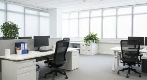 סביבת עבודה נקייה ומסודרת